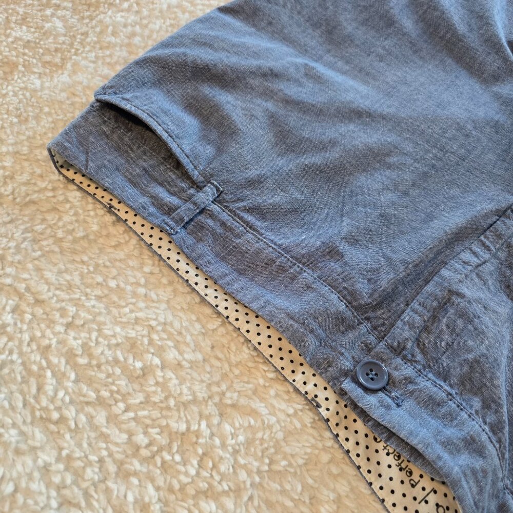 Talbots Sky Blue Perfect Cropped Pants Size 16 - Picture 14 of 16